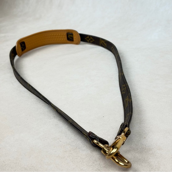 Louis Vuitton Monogram Canvas Adjustable Shoulder Strap 38” Gold HW - Picture 9 of 9